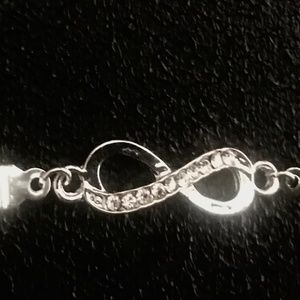 New Infinity Bracelet With Crystals